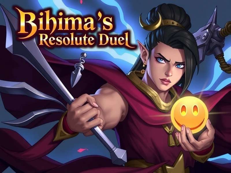 Bhima S Resolute Duel Game Cover Art Bhima S Resolute Duel Game Cover